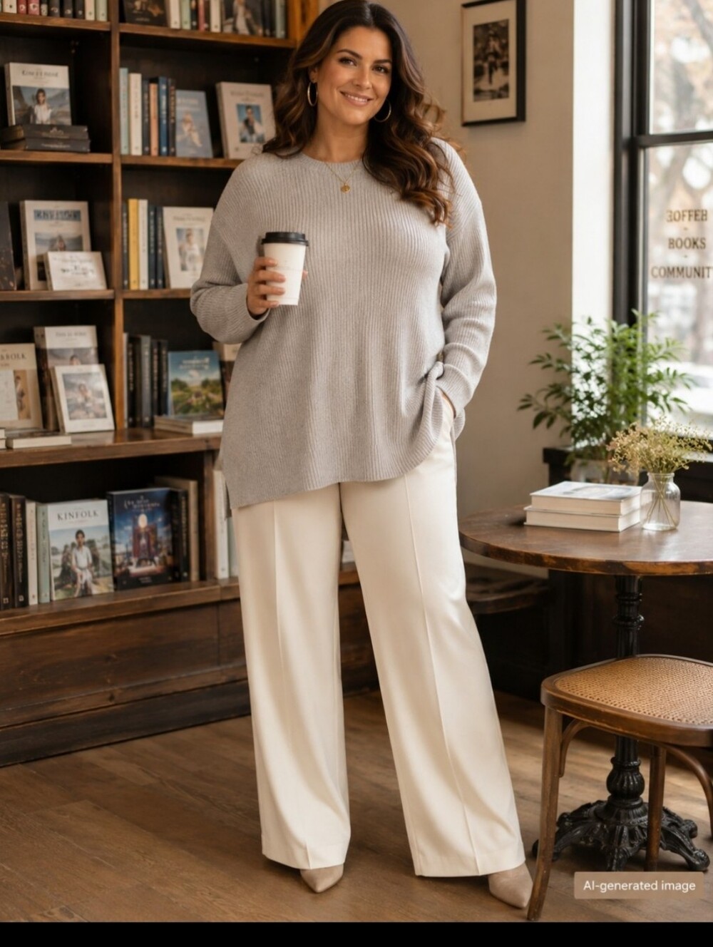 INC Cotton Sweater